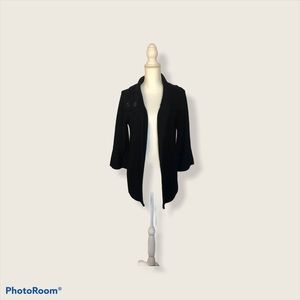 Women’s. Black cardigan.  Size large